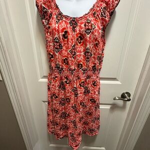 Faded Glory Red and Black Dress